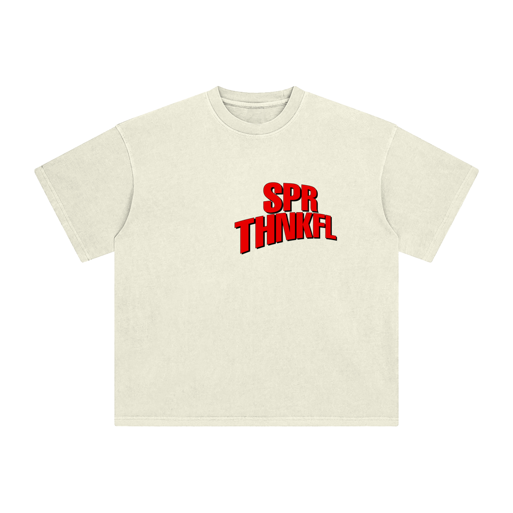1 TH. 5:8 - Apricot - Enzyme Washed T-Shirt
