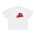 1 TH. 5:8 - White - Enzyme Washed T-Shirt