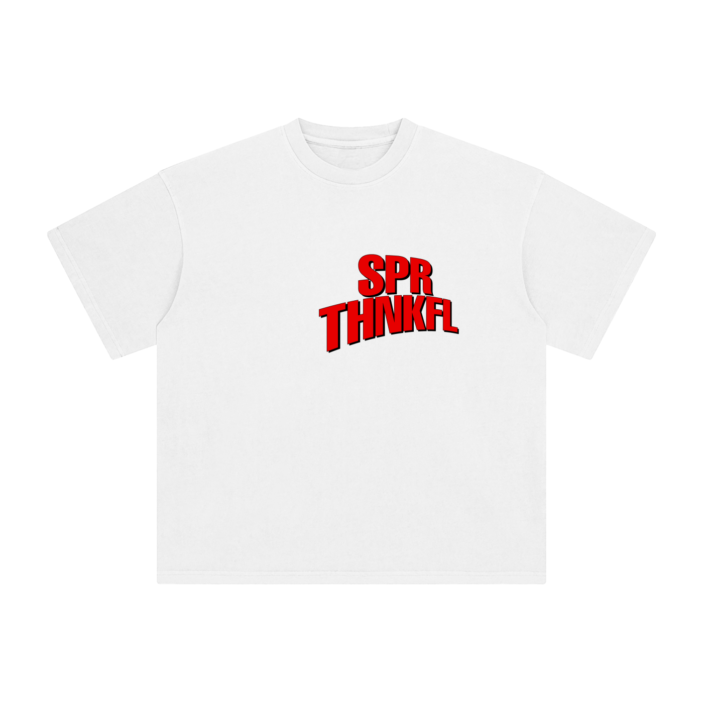 1 TH. 5:8 - White - Enzyme Washed T-Shirt